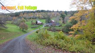Vermont Fall Foliage 🍁 | America’s Most Beautiful Autumn State in 4K