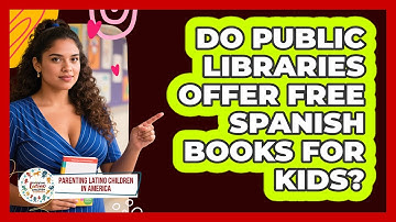 Do public libraries offer free Spanish books for kids?