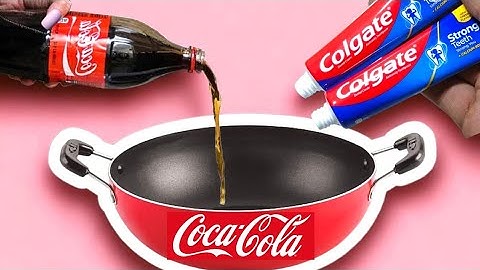 Cola Experiment: Coca cola vs Colgate making big cloud toothpaste ! #newexperiment #colgate #cola