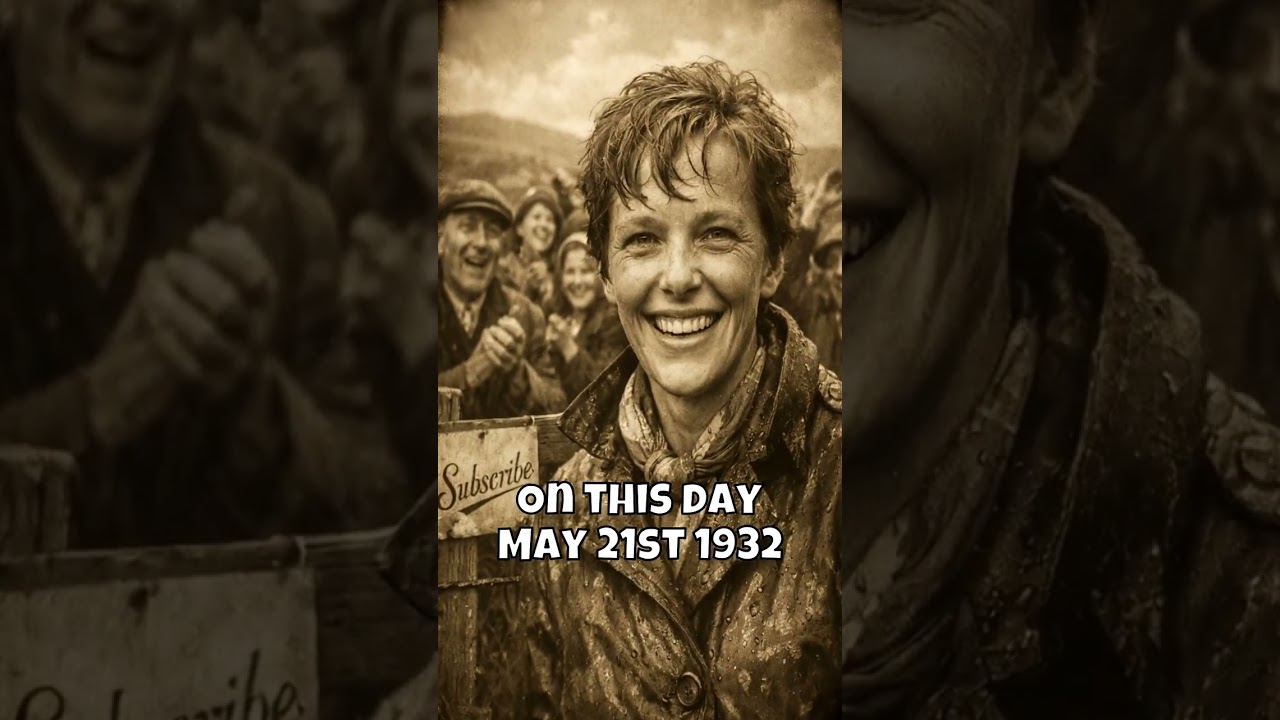 Amelia Earhart’s Broken Altimeter Couldn't Stop Her Solo Atlantic Triumph ⚡ #may21 #history