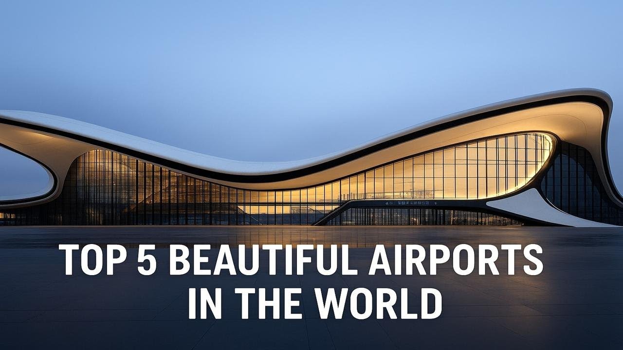 Top 5 Most Beautiful Airports in the World You Won’t Believe #1!