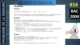 PROBLEME DE LA SEMAINE N°16