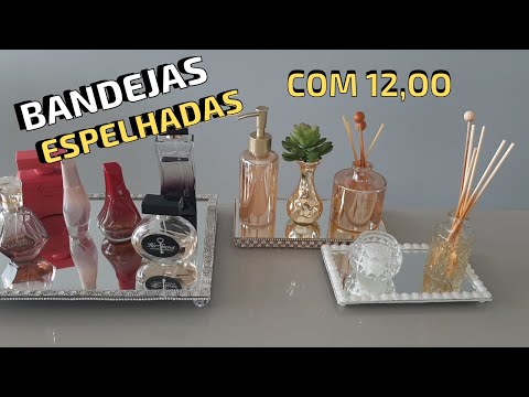 Vídeo: Bandeja DIY: escolha do material, dicas de confecção e decoração