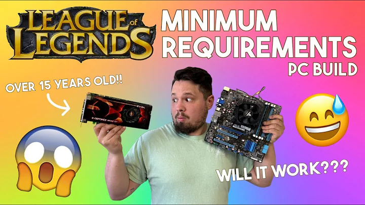 League of Legends Minimum Requirements: Ein 150-Dollar-PC!