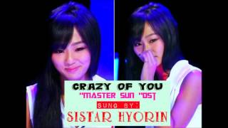 Video thumbnail of "HYORIN CRAZY OF YOU (CLEAR AUDIO)"