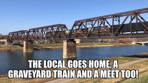The Local goes home, a graveyard train and a meet too!
