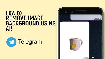 How to Remove Background of an Image using Telegram Bot using AI [EASY]