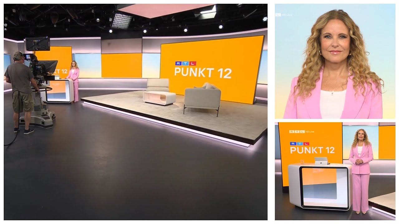 RTL PUNKT 12 Intro - aus Berlin - (04.06.2025)