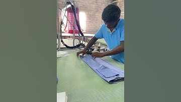 Folding And Packaging T-shirts At Maxzone Factory #factory #warehouse #packaging