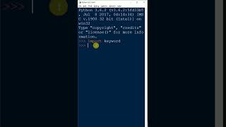 How to Check all Keywords in Python | Hindi #tandpknowledge #python #pythonprogramming #viral #like