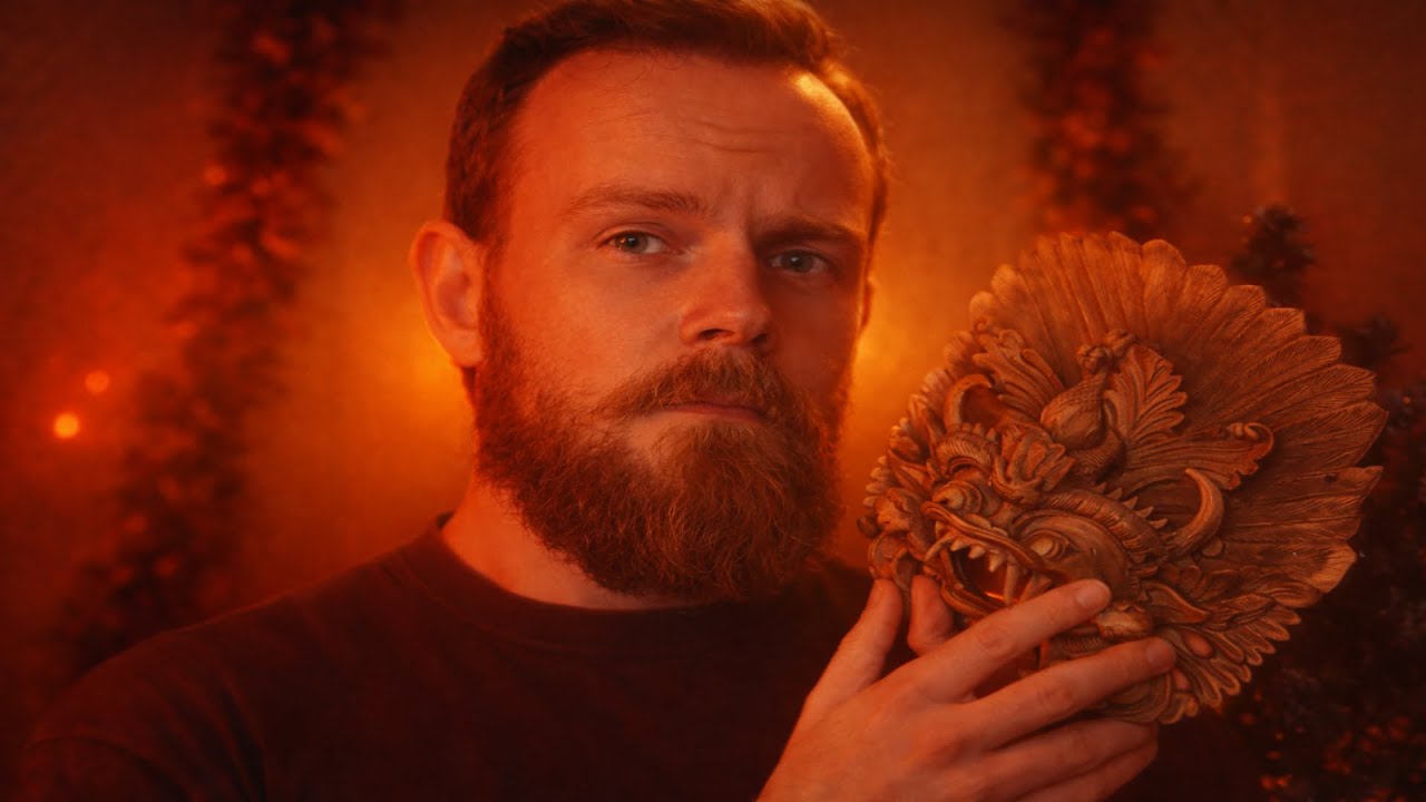 АСМР разбор чердачных находок (исправлен звук)