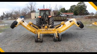 How to set up the Bush-Whacker MD180 flex-wing brush cutter