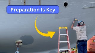 We Prepare Our Boat For Paint! / Step 9