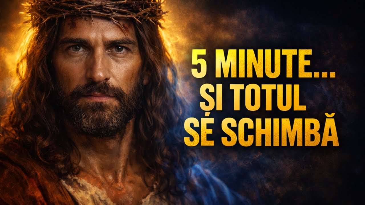 DUMNEZEU SPUNE: DĂ-MI DOAR 5 MINUTE… ȘI VIAȚA TA NU VA MAI FI NICIODATĂ LA FEL!