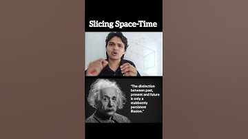 Slicing Space-Time 😎#physics #science #einstein #space #cosmos