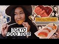 Tokyo Street Food Tour: Tsukiji Fish Market, Sushi & Izakaya | Japan Travel Vlog
