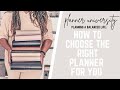 Planner University Series: Choosing The Right Planner For You| At Home With Quita