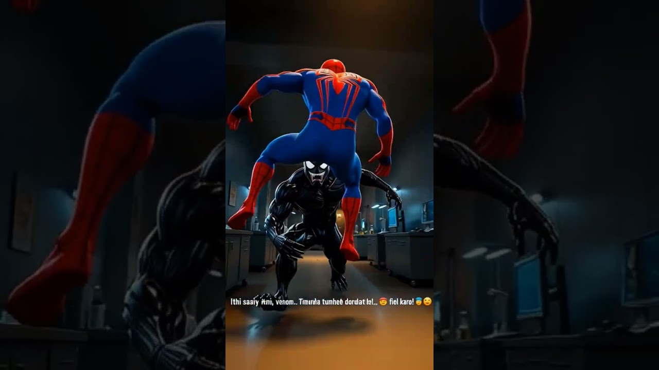 Spider-Man vs Venom | Epic Battle in New York | Full Action Animated Story”