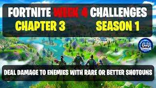 Deal damage to enemies with Rare or better Shotguns [x400] -Fortnite Chapter 3 Season 1 Quest Guide