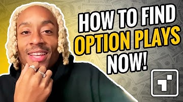 HOW TO FIND OPTION PLAYS NOW - TIBLIO BEST OPTION TOOL!