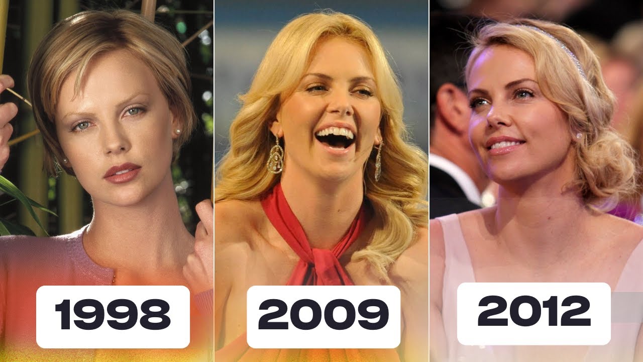 Charlize Theron from 1998 to 2023! #charlizetheron #evolution - YouTube