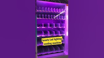 Beauty led lighting vending machine