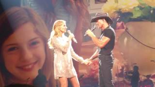 Video thumbnail of "It's Your Love - Tim McGraw & Faith Hill - Taco Bell Arena - Boise, ID - May 25, 2017"