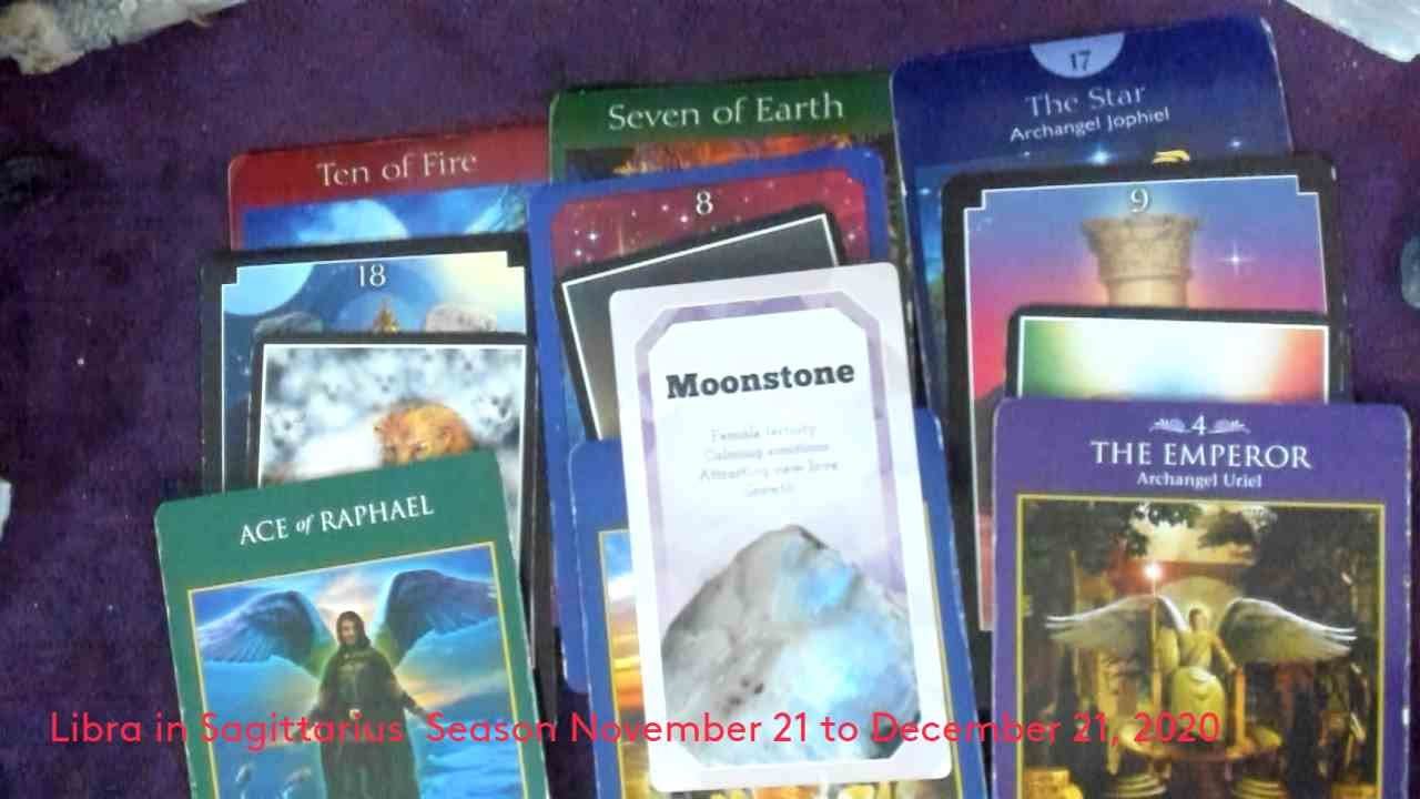 Libra in Sagittarius  Season November 21 to December 21, 2020