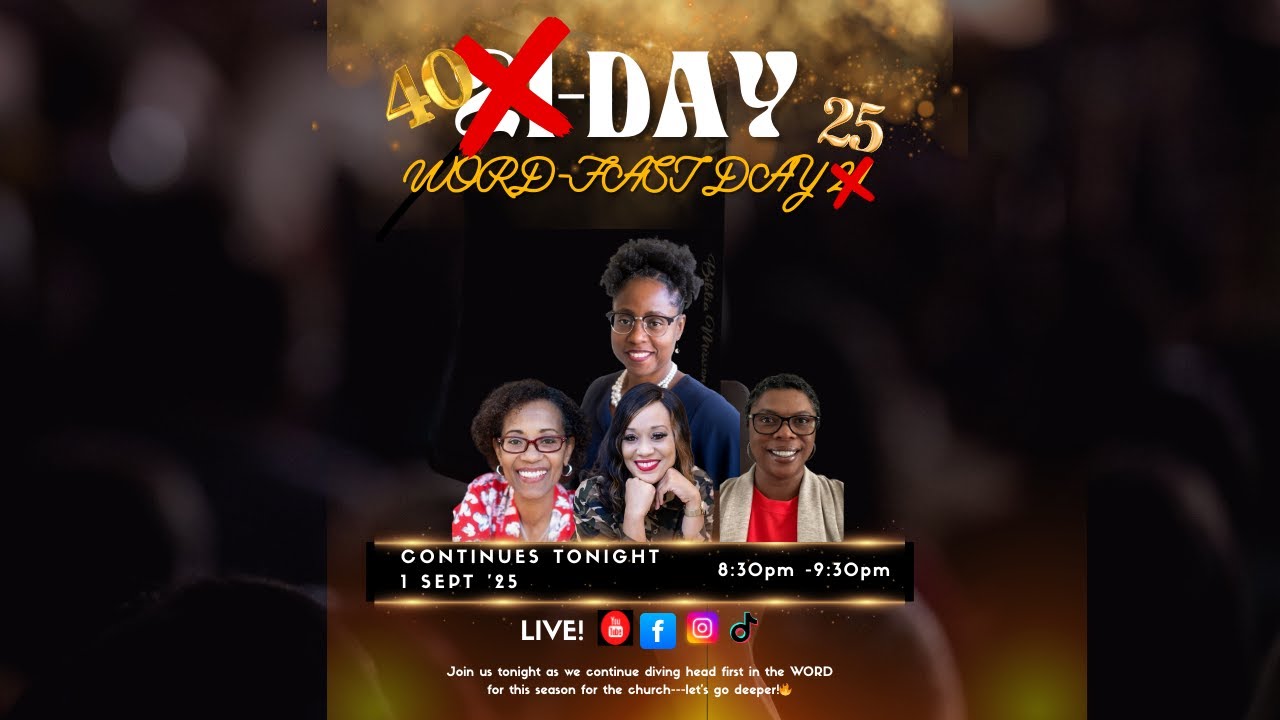 40DAY WORD FAST DAY 25 YouTube