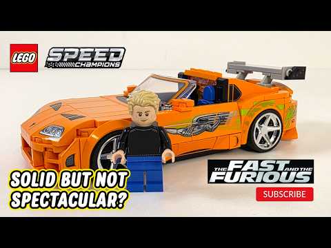 LEGO Speed Champions Toyota Supra Mk4 77260 Independent Review