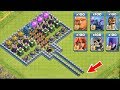 Which Troops Is Best For This Incredible Trap On COC? Troops Survival Challenge 2020 HD New