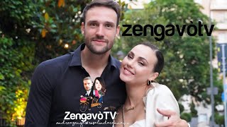 #zengavotv fangirling moment | Andrea Zenga & Rosalinda Cannavò  | Hotel Principe di Savoia 18-06-21