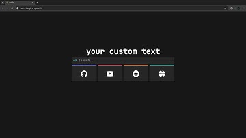 Showcase of mtab (New Tab Extension)
