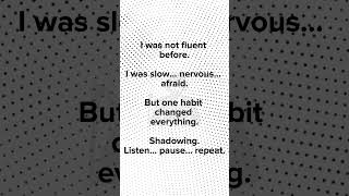 How I Sound Like a Native Speaker (Secret Method) 🤫 #englishfluency #learnenglish