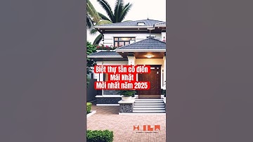 Biệt thự tân cổ điển - 2 tầng - mái Nhật - hót nhất 2025. #ktsdamtuan #xaydunggiaminh