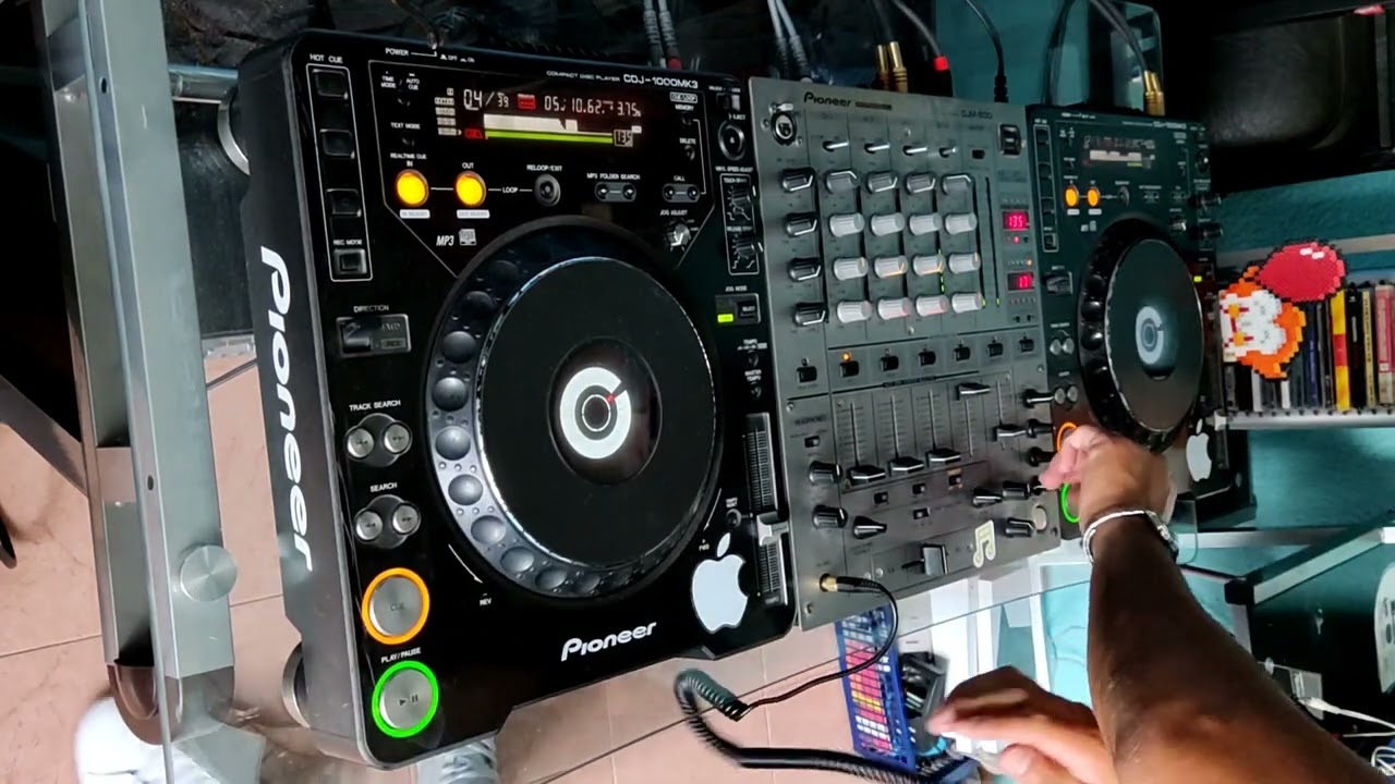 TECHNO SESSIONS MACHINES F 003 CDJ-1000MK3 + DJM-600 - YouTube