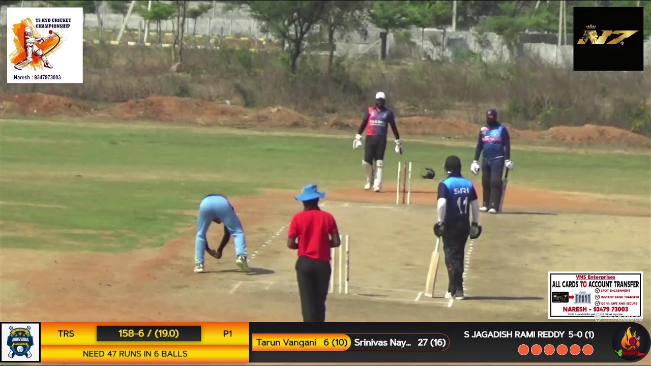 TS HYD Cricket Championship-Season-26 / The Rising Squad vs Passionate 11 / Match No 26