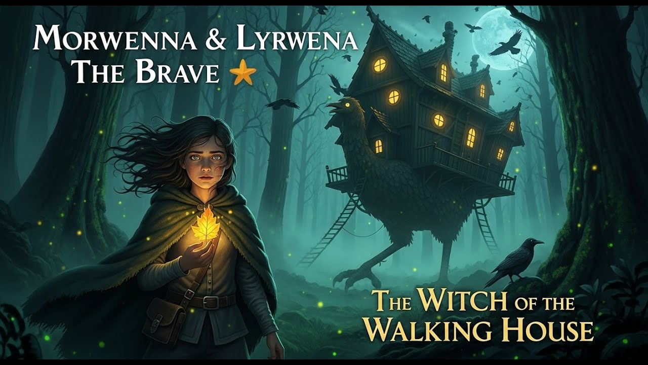Morwenna & Lyraen The Brave 🌲 | Magical Forest Witch Story | Fairy Tale for Teenagers & Adults
