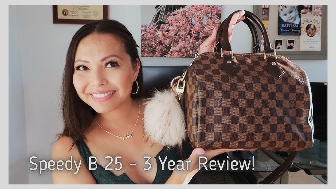 Review + WIMB: Louis Vuitton Speedy 25 Damier Azur 