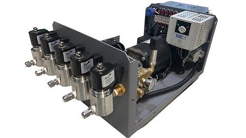 High Pressure Misting System (VFD) Variable Frequency Drive 1000psi Misting Pump System