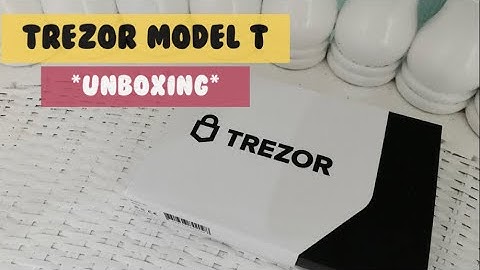 *UNBOXING* Trezor Model T (2021)