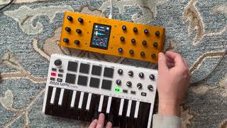 Violin and ambience with Groc granular synth