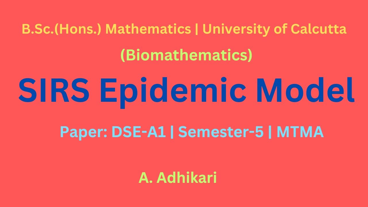 U 2.16 SIRS Epidemic model - YouTube