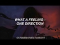 One direction  what a feeling  lyrics