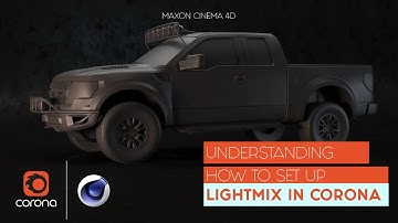 Cinema 4D: How to Setup Corona Lightmix in C4D