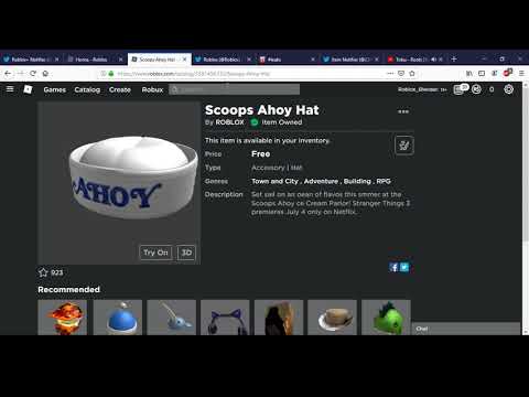 How To Get Scoops Ahoy Hat Roblox Event Youtube - roblox how to get the scoops ahoy hat youtube