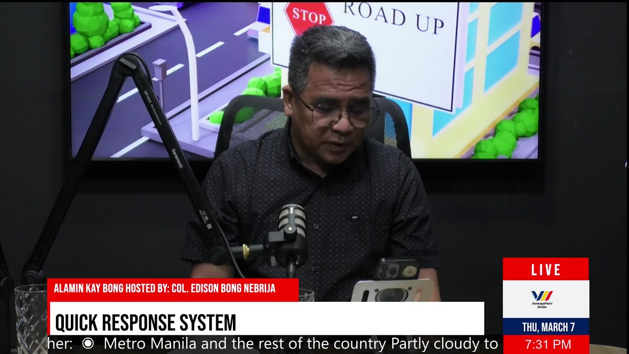 Alamin kay Bong hosted by Col. Edison Bong Nebrija