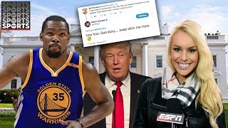 Kevin Durant Rips Trump and Britt McHenry