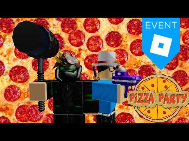 Event How To Get All The Pizza Party Prizes Roblox Youtube - all 5 roblox pizza event games