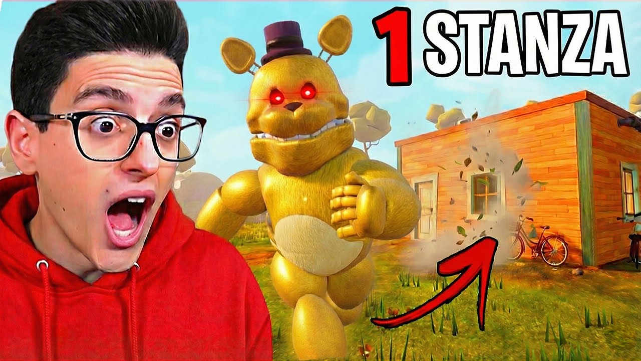 SCAPPO da FREDDY VELOCISSIMO ma la casa ha SOLO UNA STANZA su HELLO NEIGHBOR!!